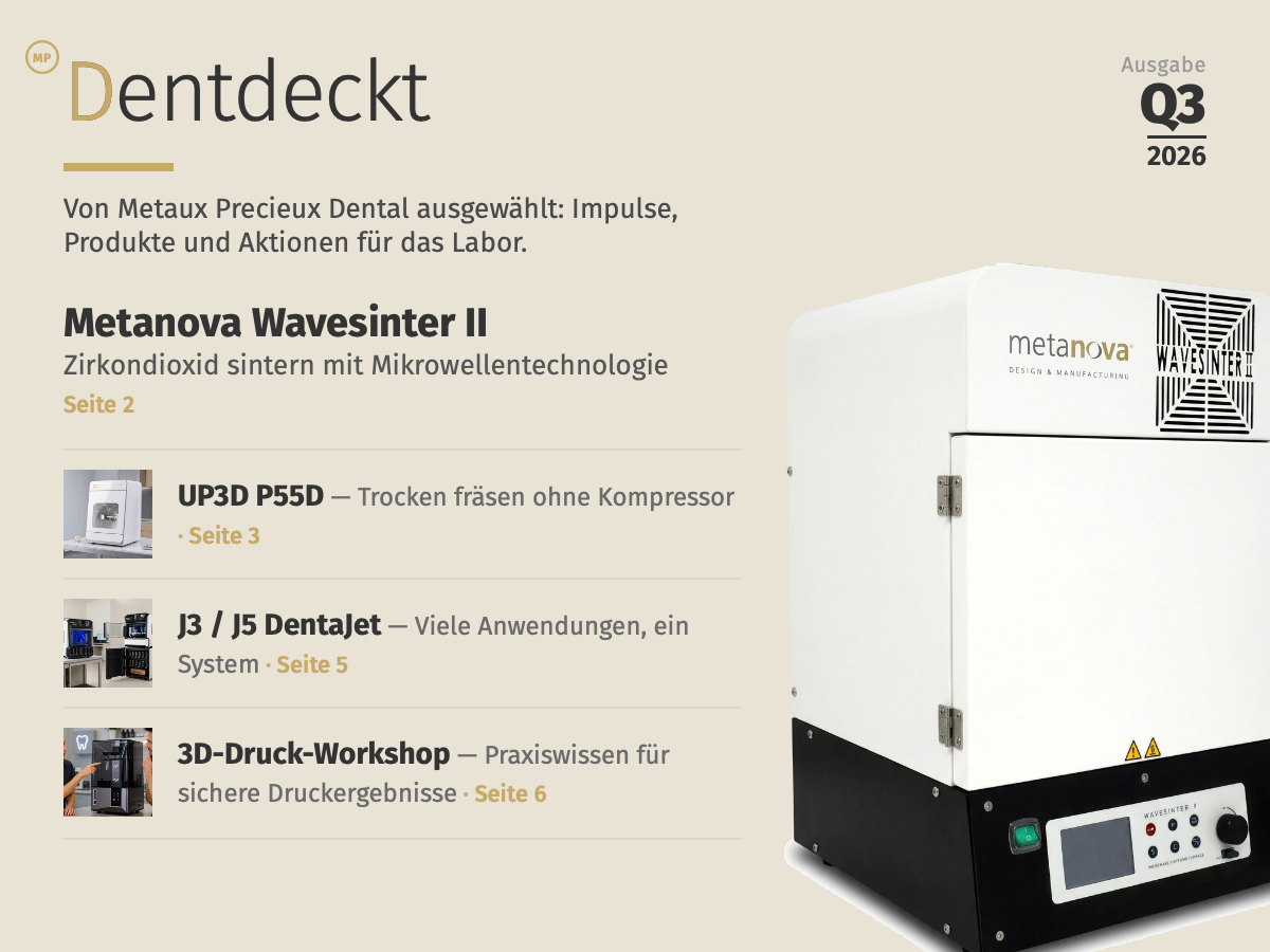 Dentdeckt Q3: Angebote, Geräte und Termine für Ihr Labor
